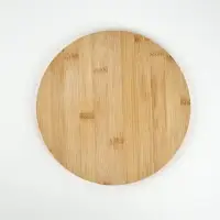 Менажница &laquo;Цветы&raquo; из бамбука, 25 см