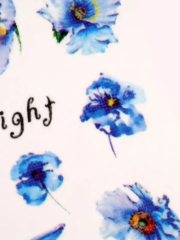 Слайдеры для ногтей «Bright», голубые