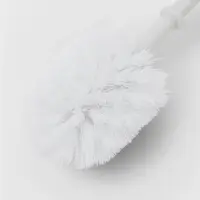 Ёршик для унитаза с подставкой напольный, 22&times;22&times;82 см, с держателем для туалетной бумаги, хром