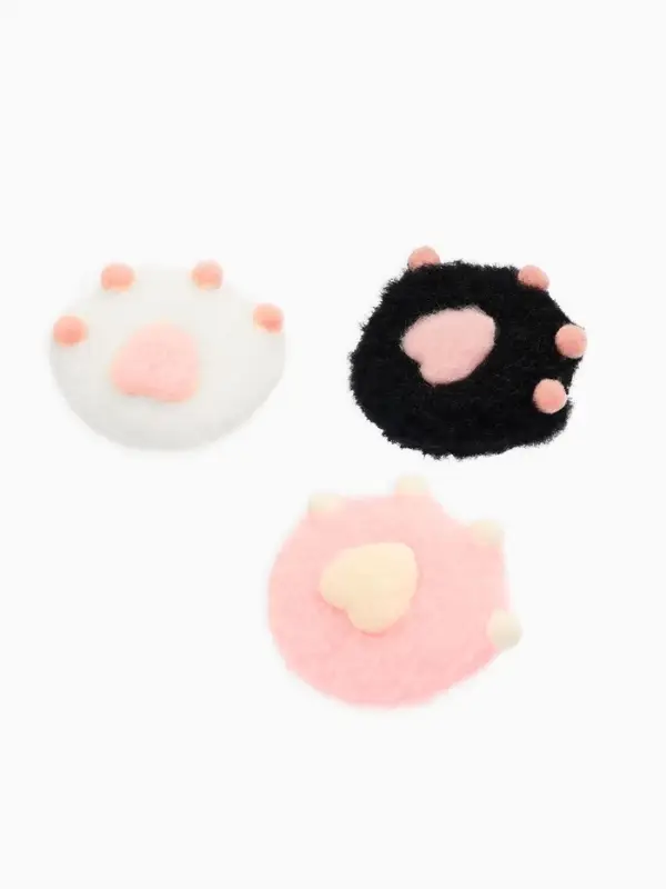 Брошь &laquo;Кошачья лапка&raquo;, цвет МИКС