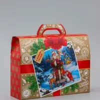 Коробка Новогодняя подарочная "Фотография" 26 х 19,5 х 7,5 см Коробка Новогодняя подарочная "Фотография" 26 х 19,5 х 7,5 см