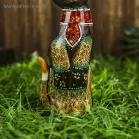 Интерьерный сувенир "Кошка с красным галстуком" 30 см Интерьерный сувенир "Кошка с красным галстуком" 30 см