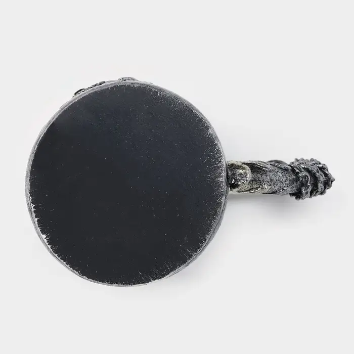 Кружка средневековая &laquo;Рыцарь&raquo;, 400 мл, нержавеющая сталь, серебристая