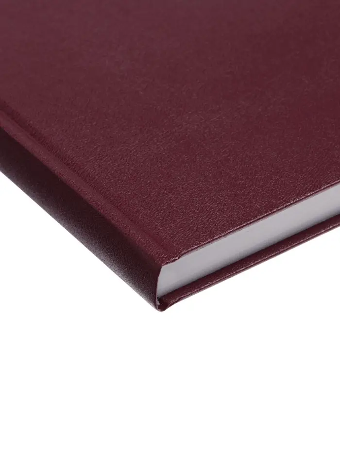 Ежедневник датир 2026г А5 168л б/вин, Бордо Ежедневник датир 2026г А5 168л б/вин, Бордо