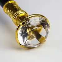 Сувенирная трость с клинком 30 см, набалдашник: кристалл