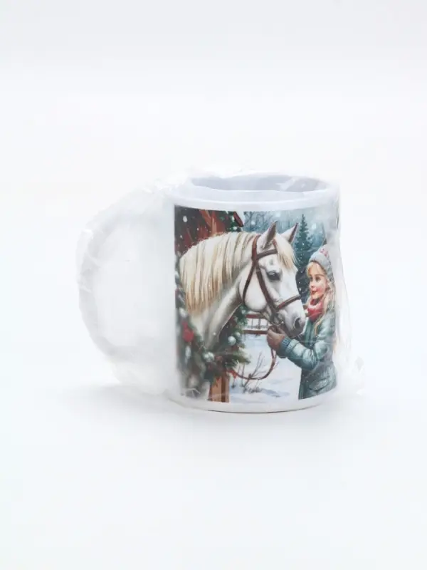 Кружка керамическая новогодняя «Волшебного Нового года», 320 мл Кружка керамическая новогодняя «Волшебного Нового года», 320 мл