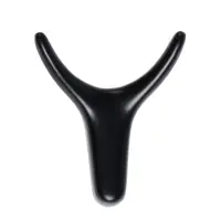 Крючок мебельный CAPPIO OX, двухрожковый, цвет черный