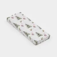 Подставка под ложку новогодняя Доляна &laquo;Сказочные истории&raquo;, 21.5&times;7.5&times;1.5 см, стекло, красная