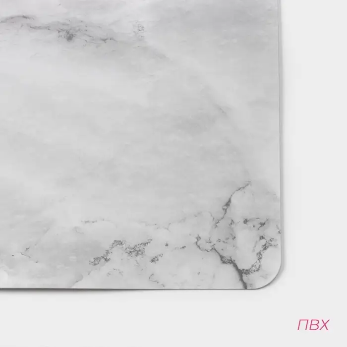 Салфетка сервировочная на стол Доляна &laquo;Мрамор&raquo;, 43&times;28 см, серая