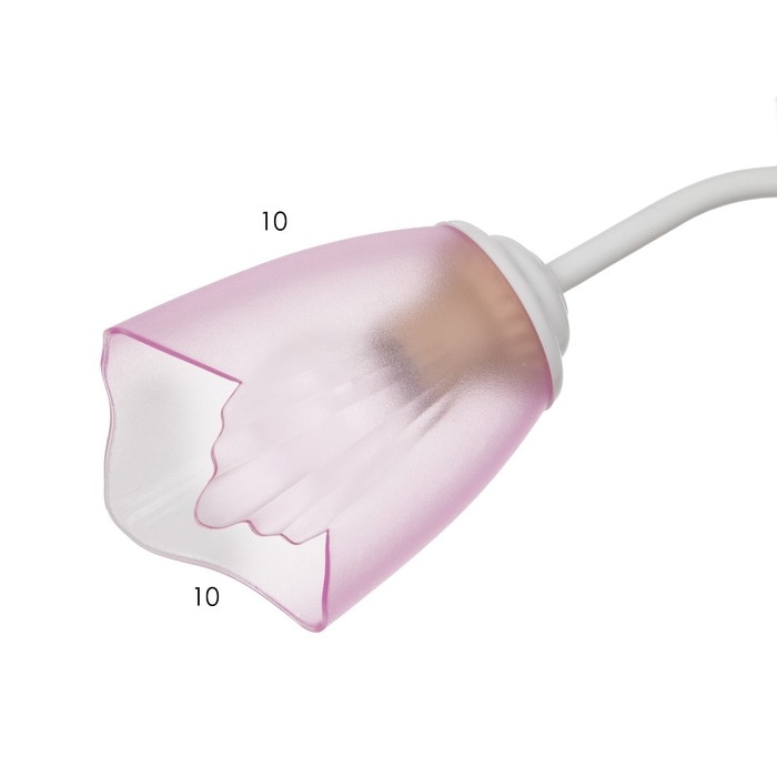 Люстра Оникс 3х15Вт E27 белый-розовый 50х50х15см BayerLux