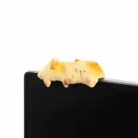 Мини - фигурка на монитор &laquo; Растекающийся котик&raquo;, 2.7&times;5.3&times;2 см