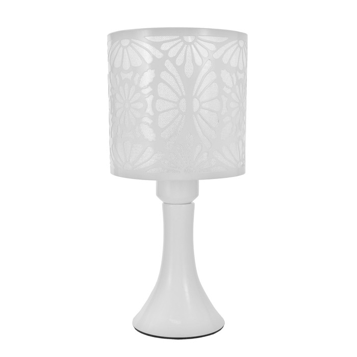 Лампа настольная "Бриз" 1xE27 40Вт белый 14,5х14,5х31 см RISALUX