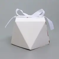 Коробка для конфеты, пирожные с лентой, 10×7×7.4 см
