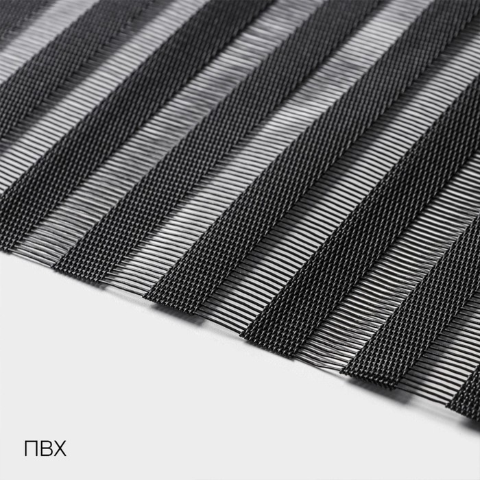 Набор салфеток сервировочных на стол Magistro, 4 шт, 30×45 см, цвет чёрный Набор салфеток сервировочных на стол Magistro, 4 шт, 30×45 см, цвет чёрный