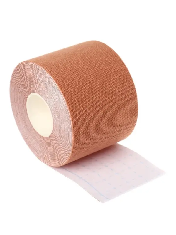 Кинезио - тейп, 5 см &times; 5 м, бежевый