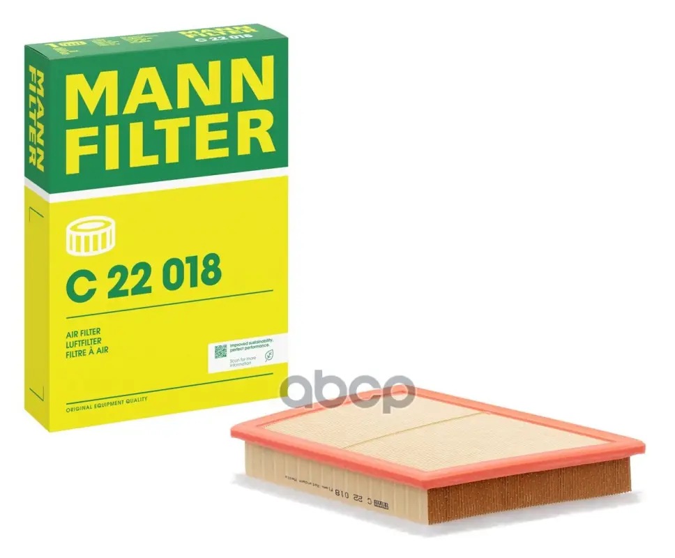 фильтр воздушный MANN-FILTER арт. C22018