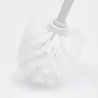 Ёрш для унитаза, нержавеющая сталь, белый