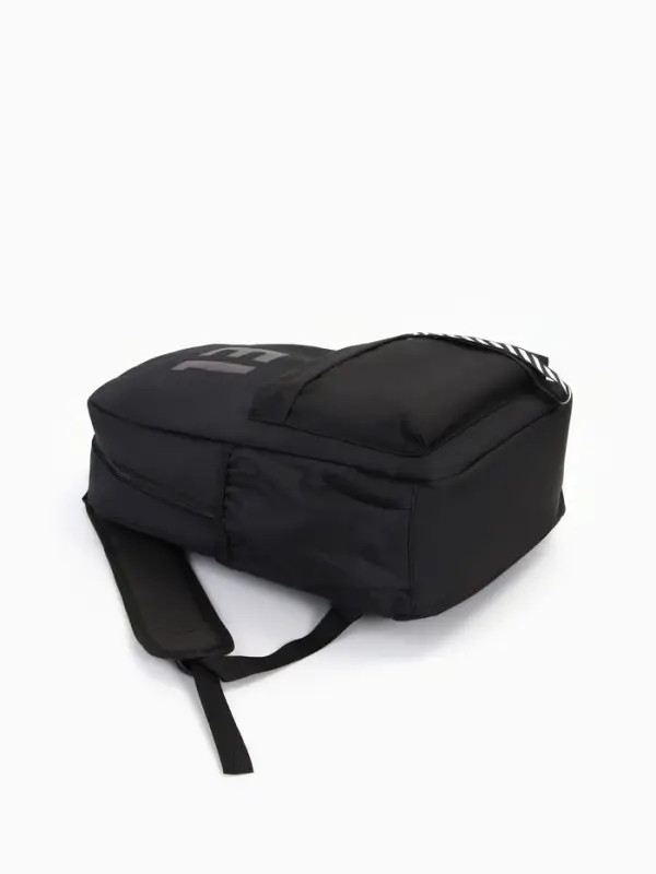 Рюкзак молодёжный на молнии, с карманами, с цифрой 13, размер 31&times;15&times;45 см, чёрный