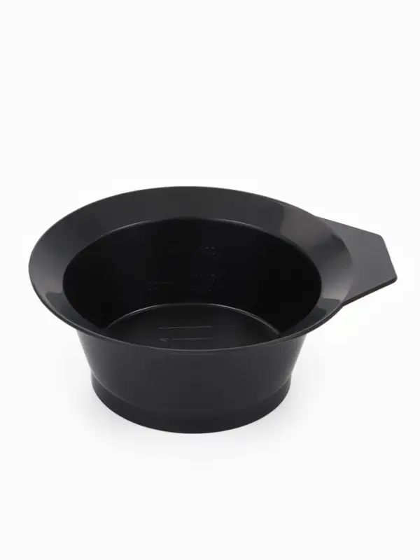 Набор для окрашивания, с чашей, 3 предмета, чёрный