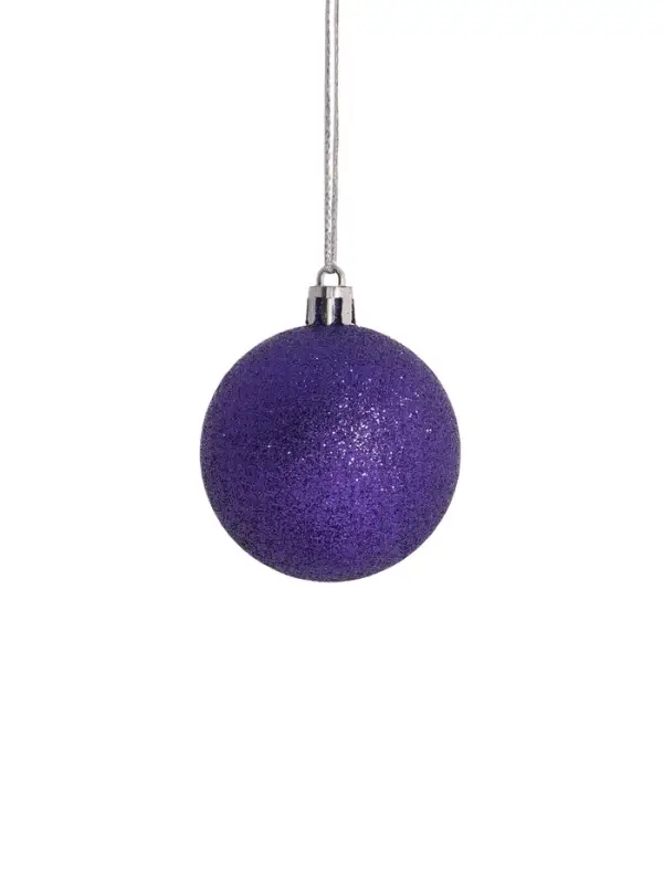 Ёлочные игрушки &laquo;Джина&raquo;, шары новогодние, d=6 см, набор 8 шт., МИКС