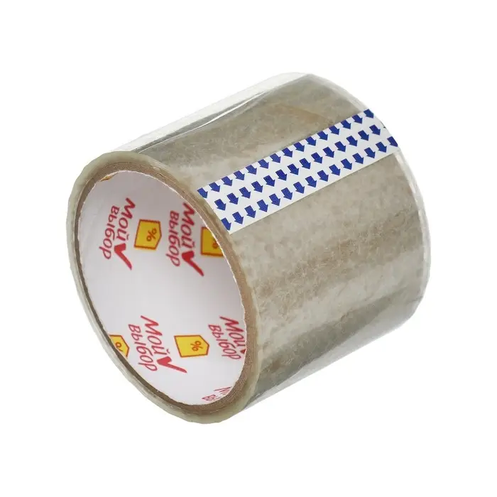 Клейкая лента Клейкая лента "Мой Выбор" прозрачная 72 мм * 23 м * 40 мкм