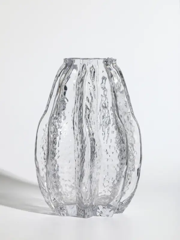 Ваза стекло настольная  Ваза стекло настольная "Кэли" 21х12х6 см, прозрачный