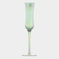 Бокал для шампанского Magistro &laquo;Кира&raquo;, 180 мл, 7&times;25.5 см, стекло, перламутровый