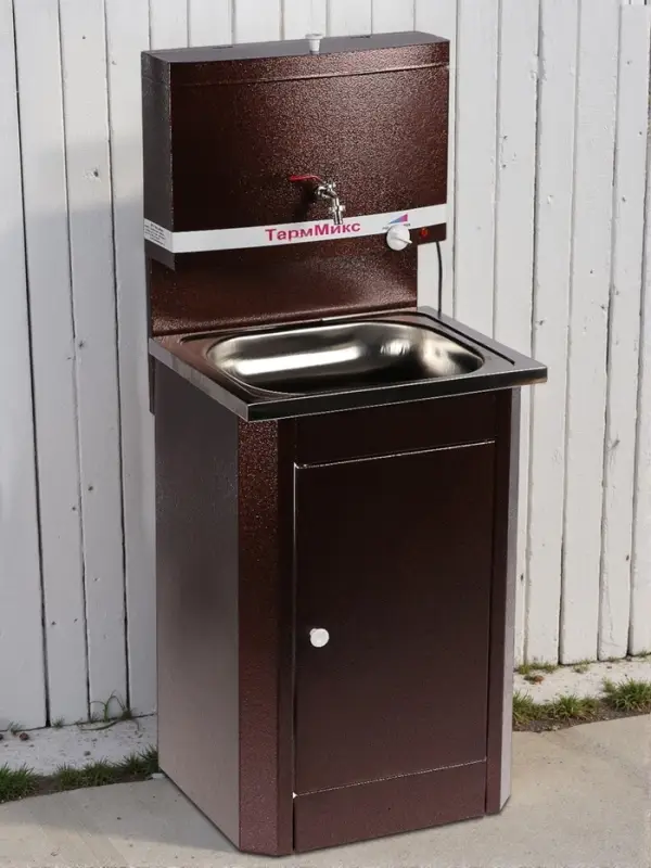 Умывальник  Умывальник "ТермМикс", с ЭВН, нержавеющая мойка, 1250 Вт, 17л, цвет медь