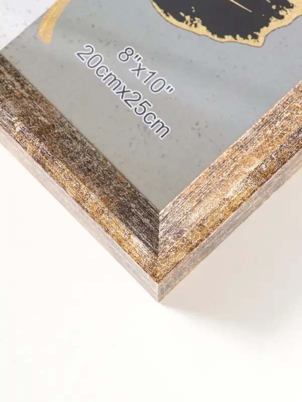 Фоторамка пластик 20х25 см "Прованс" бежево-коричневый 29х23,7х3 см