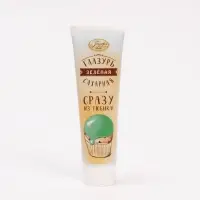 Помадка сахарная зеленая, 120 г Помадка сахарная зеленая, 120 г