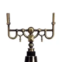 Ретро-телефон &laquo;Бабочка&raquo;, громкая связь, 23&times;26 см, коричневый