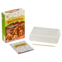 Настольная игра Десятое Королевство &laquo;Раскопки. Большой набор юного палеонтолога&raquo;, 5 динозавров