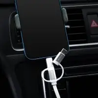 Кабель универсальный 3в1 (USB - Lightning, Type-C, Micro USB), 1.2м Soft-Touch