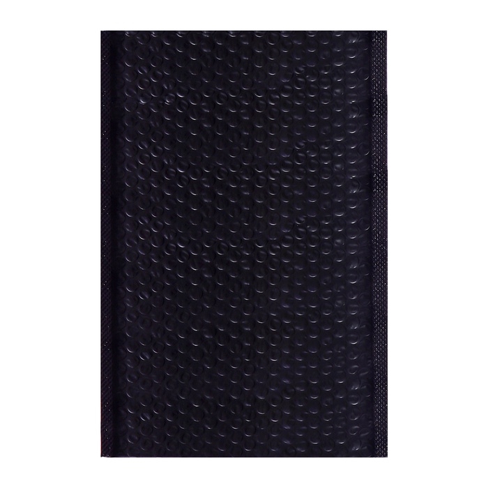 Набор 20 штук конвертов с воздушно-пузырьковой плёнкой 18х27см, черные