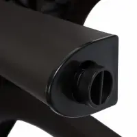 Стол квадратный &laquo;Атлант&raquo;, 80&times;80&times;76.5 см, пластиковый, коричневый