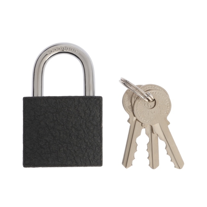 Замок навесной ТУНДРА OneKey001, 32 мм, с одной секретностью, 3 ключа