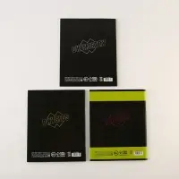 Набор тетрадей А5, 48 л "Шрифты" биология, физика, химия