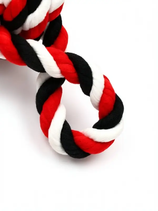 Игрушка для собак канатная &laquo;Мяч с ручками&raquo;, мяч 22 см, до 130 г