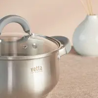 VETTA Вена Кастрюля 16х9,5см. 1,9л. со стекл. крышкой, индукция