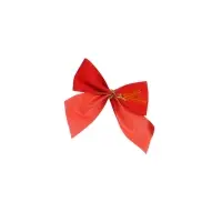 Ёлочные игрушки 12 шт. &laquo;Бантик&raquo; 6&times;5 см красный