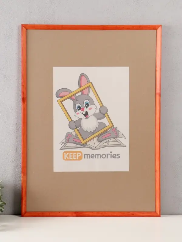 Фоторамка дерево 50х70 см, махагон №2 (пластиковый экран) Фоторамка дерево 50х70 см, махагон №2 (пластиковый экран)