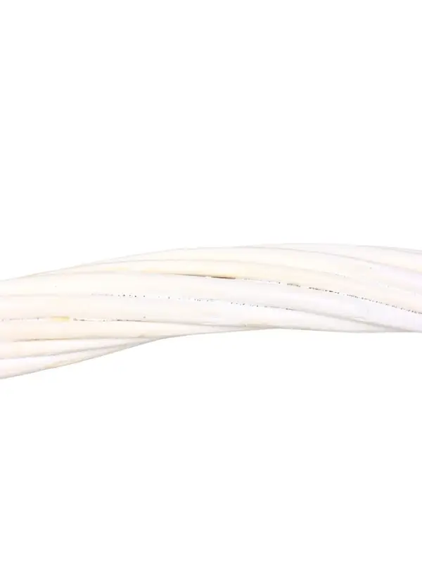 Корзина плетёная для хранения Folia, с ручкой, белая, набор 3 шт.