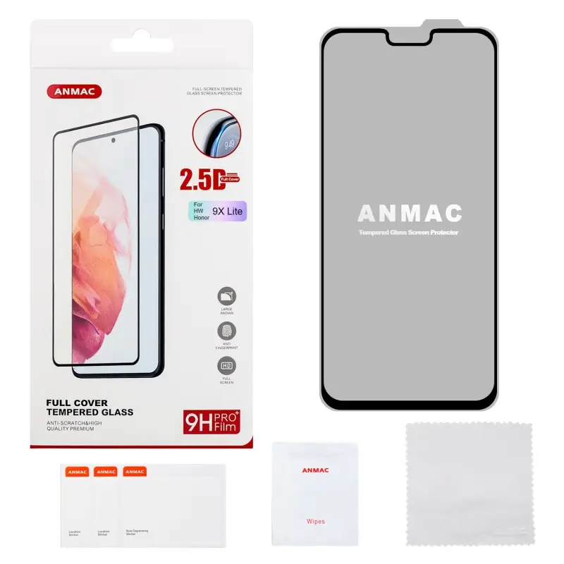 Защитное стекло для Huawei Honor 9X Lite/8X Full Cover ANMAC Арт.1137369