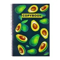 Компл тетр из 2шт A4 на гребне 96л кл Авокадо, мел карт+твин-лак, офсет (9944269)