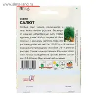 Семена ХХХL Укроп "Салют", 10 г
