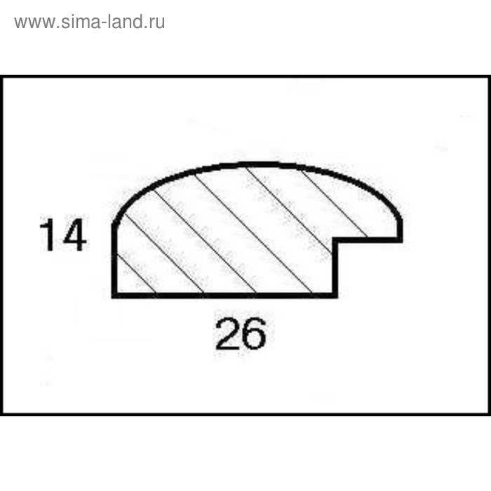 Рама для картин (зеркал) 30 х 40 х 2,6 см, дерево, Berta, неокрашенное дерево (подходит для декорирования) Рама для картин (зеркал) 30 х 40 х 2,6 см, дерево, Berta, неокрашенное дерево (подходит для декорирования)