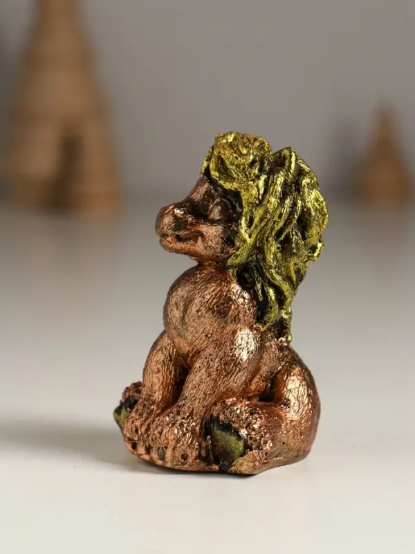 Фигурка полистоун &laquo;Лошадь сидящая&raquo;, 9&times;6&times;5 см