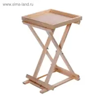 Столик для красок складной 38&times;40&times;64 см, сосна