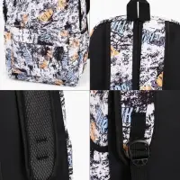 Рюкзак школьный &laquo;Абстракция&raquo;, на молнии, с карманами, с принтом, 30&times;13&times;42 см