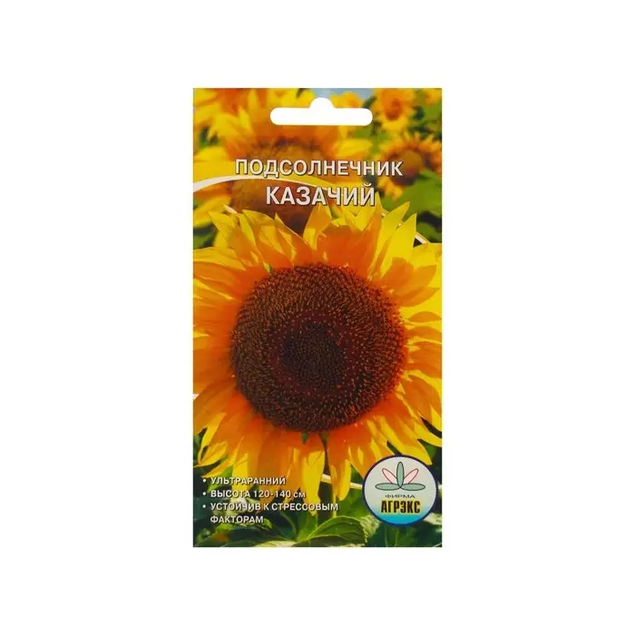 Семена Подсолнечник  Семена Подсолнечник "Казачий ", 10 шт